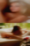 Rubbing woman my clit and 69.